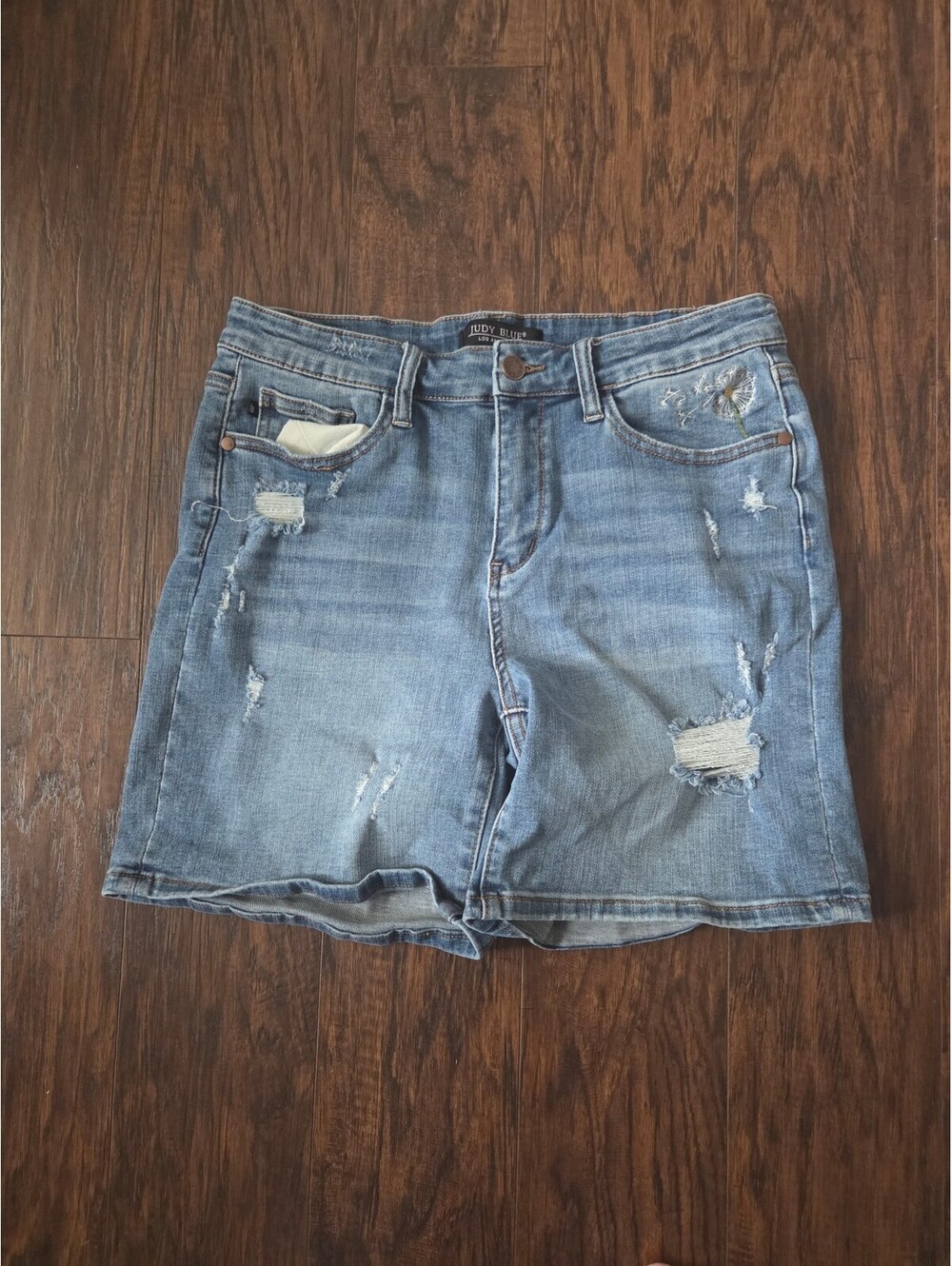 Judy Blue Distressed Denim Shorts